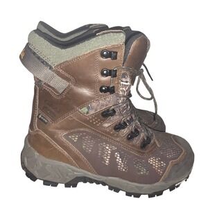 Green Leather Gore-Tex Lined Work Hunting Boots Thinsulate Mens Size 10 D Cabela main image 2